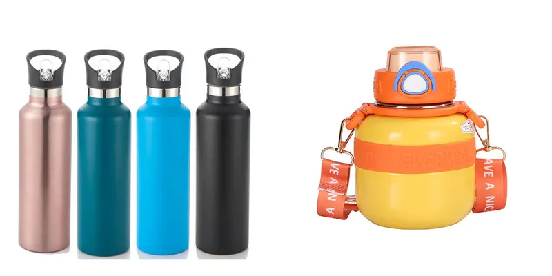 Ang mga pagkakaiba sa pagitan ng isang flask at isang bote ng tubig